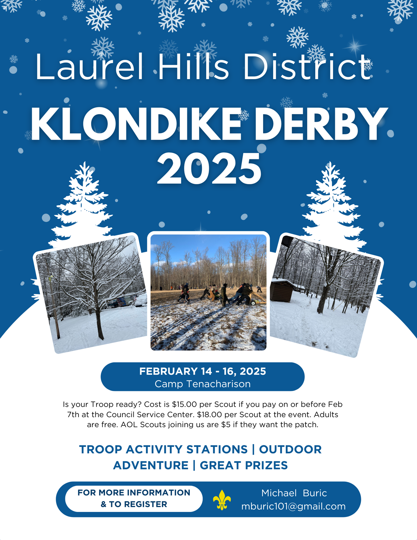 Klondike Derby | Westmoreland-Fayette Council